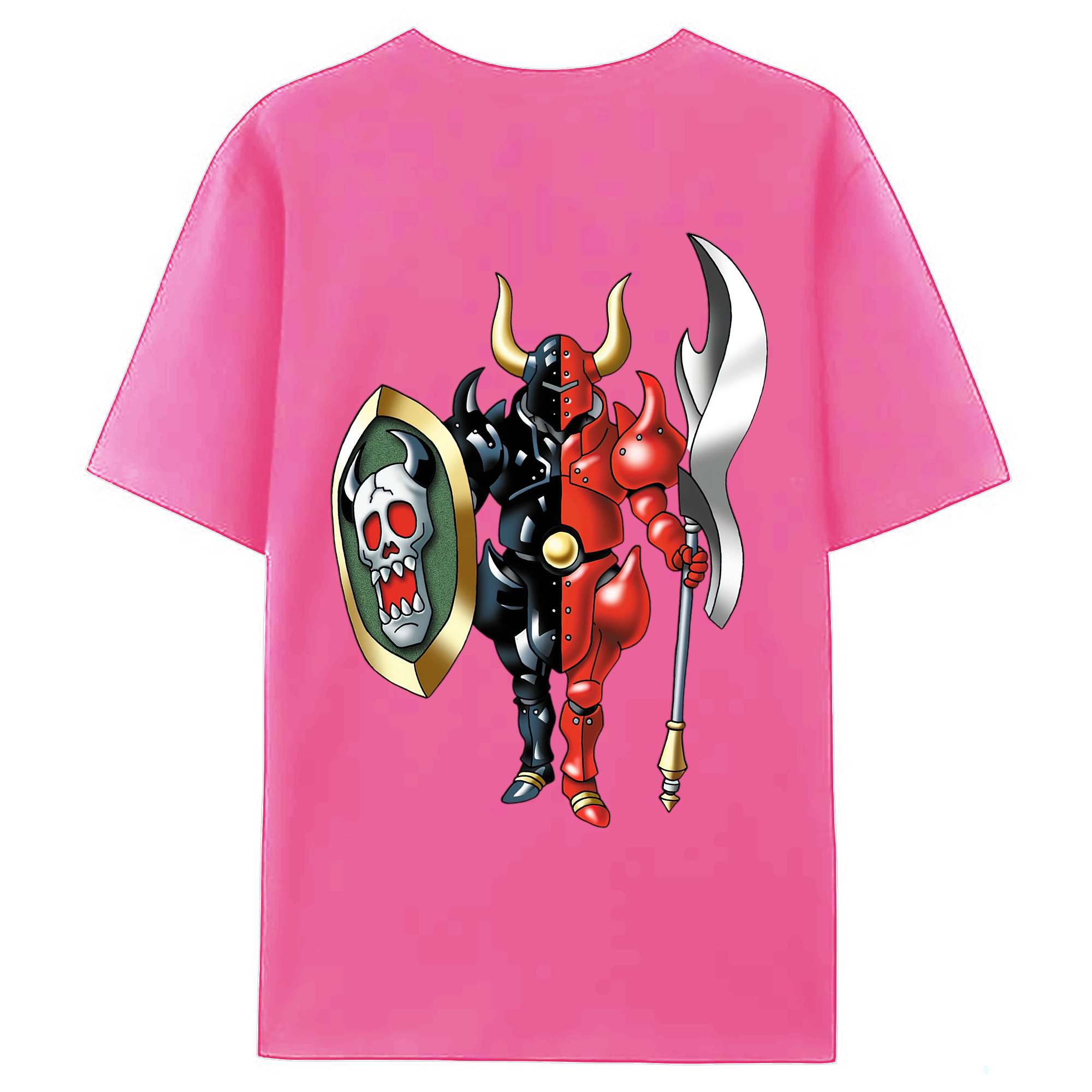 （画像用） ドラゴンクエスト Doragon Kuesuto Dragon Quest レディース半袖Tシャツ(バックプリント)